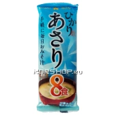 Cуп Мисо б/п с моллюсками Асари Hikari Miso, Япония, 128 г