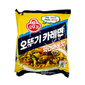 Лапша б/п со вкусом карри средне-острая Curry Noodle Mildly Spicy Ottogi, Корея, 130 г