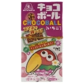 Шоколадные шарики со вкусом клубники Chocoball Morinaga, Япония, 25 г