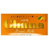 Шоколад «Топленое Молоко» Ghana Lotte, Япония, 50 г