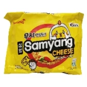 Лапша б/п со вкусом сыра Cheese Ramen Samyang, Корея, 120 г
