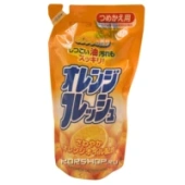 Средство для мытья посуды Апельсин Fresh Rocket Soap, Япония, 500 мл