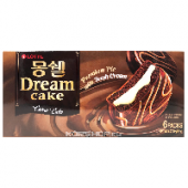 Бисквитные пирожные в шоколадной глазури Dream Cake Cacao Lotte, Корея, 192 г.