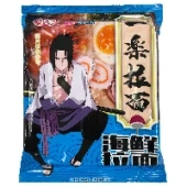 Лапша б/п со вкусом морепродуктов Yile Noodles Naruto, Китай, 125 г