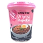 Рисовые клецки с лапшой (рапокки) с соусом с оригинальным вкусом Pink Rocket (стакан), Корея, 140 г