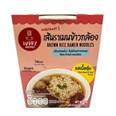 Лапша рамен из коричневого риса б/п «Говядина по-тайски» Happy Noodle (стакан), Таиланд, 65 г