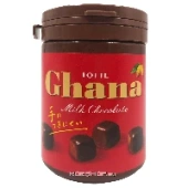 Молочный шоколад Ghana Lotte (в банке), Япония, 118 г