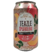 Газированный чайный напиток «Улун и Персик» Teazle Sparkling Woongjin, Корея, 340 мл