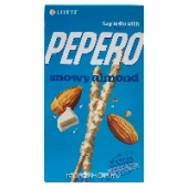 Соломка в глазури Снежный Миндаль Пеперо Pepero Snowy Almond Lotte, Корея, 32 г