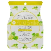 Маска для лица с йогуртовой эссенцией и экстрактом белого винограда Pure Smile Sun Smile, Япония, 23 мл