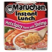 Лапша б/п со вкусом острой креветки Instant Lunch Maruchan, США, 64 г