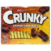 Шоколад хрустящий Экселент Crunky Lotte, Япония, (3,75гх26шт) 97,5 г.