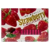 Клубничный шоколад Meiji, Япония, 120 г
