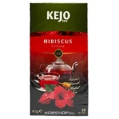 Чай каркаде в пакетиках Hibiscus Tea Kejo, Россия, 40 г (25 пакетиков)