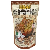 Миндаль со вкусом чесночного хлеба Hbaf, Корея, 210 г