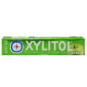 Жевательная резинка со вкусом зеленого яблока Xylitol Lotte, Япония, 21 г