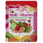 Тканевая маска для лица с экстрактом клубники Multy-Vitamin Grace Day, Корея, 27 мл