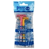 Одноразовый бритвенный станок с одним лезвием для области подмышек Piany WT Feather (3шт.), Япония