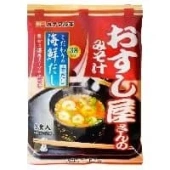 Суп мисо со вкусом морепродуктов «Ханамаруки» Hanamaruki (3 порции), Япония, 62,1 г.