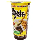Хлебные палочки с шоколадно-банановым джемом Hello Kitty Meiji, Китай, 50 г