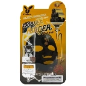 Тканевая маска для лица с древесным углем и медом Deep Power Ringer Mask Elizavecca, Корея, 23 мл