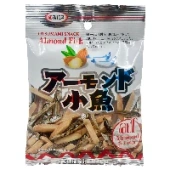 Микс из жареного миндаля и мелкой рыбки Maruesu Tabekiri, Япония, 20 г