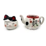Чайник с чашечкой и крышкой 3 предмета Cat Tea Pot with Cup Cat Manekineko Marumo Takagi, Япония, 14,5 см Чайник с чашечкой и крышкой 3 предмета Cat Tea Pot with Cup Cat Manekineko Marumo Takagi, Япония, 14,5 см