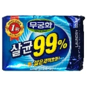 Стерилизующее хозяйственное мыло Laundry Soap 99% Mukunghwa, Корея, 230 г
