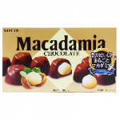 Орехи макадамия в шоколаде Lotte, Япония, 67 г.