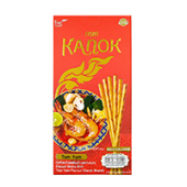 Печенье-соломка со вкусом Том Ям Kanok, Таиланд, 40 г