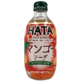 Газированный напиток со вкусом манго Hata Soda, Япония, 300 мл