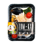 Суп Том Кха с морепродуктами замороженный Don Kreveton, 190 г
