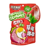 Желейные конфеты со вкусом клубники Strawberry Shaped Gummy Ennjoi Guandong Lefen, Китай, 60 г
