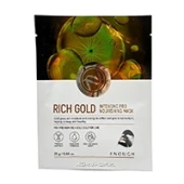 Тканевая маска для лица с золотом Rich Gold Intensive Pro Nourishing Mask Enough, Корея, 25 мл