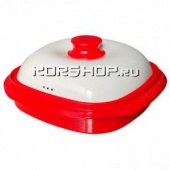 Сковорода гриль для микроволновой печи (квадратн.) Square Grill Pan Range Mate, Корея