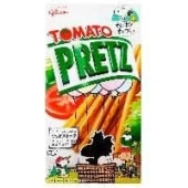 Соленые палочки Pretz со вкусом томата, Япония, 60 г