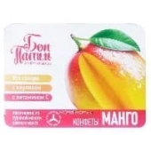 Конфеты с манго «Фруктовая мякоть» Bon Pastil, 12 г