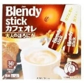 Крепкий кофе с молоком Blendy Stick AGF, Япония, 300 г (10 г х 30 шт.)