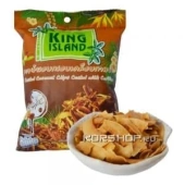 Кокосовые чипсы King Island в кофейной глазури, Таиланд, 40 г.