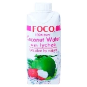 Кокосовая вода с соком личи Foco, Вьетнам, 330 мл