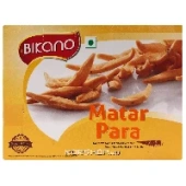 Слоеное печенье с индийским тмином Matar Para Bikano, Индия, 400 г