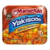 Лапша б/п Якисоба со вкусом курицы со специями Maruchan, США, 116,6 г