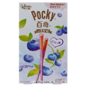 Палочки с вкусом молочной черники Pocky Glico, Китай, 45 г