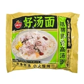 Лапша б/п с бульоном тонкоцу (из свиных костей) Good Soup Yingyang Weishi, Китай, 121,5 г