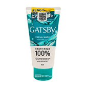 Мужская увлажняющая крем-пенка для умывания склонной к сухости кожи (с лёгким охлаждающим эффектом) Гэтсби (Gatsby) Mandom, Индонезия, 130 г
