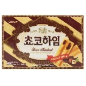 Вафли с шоколадным кремом и фундуком Choco Heim Crown, Корея, 142 г