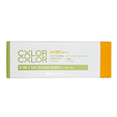 Солнцезащитный крем для сухой кожи «3 в 1» SPF50+ PA++++ Color and Color Dermal, Корея, 50 г