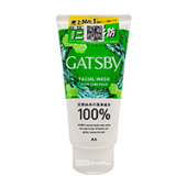 Мужская успокаивающая крем-пенка для умывания склонной к акне кожи (с охлаждающим эффектом) Гэтсби (Gatsby) Mandom, Индонезия, 130 г