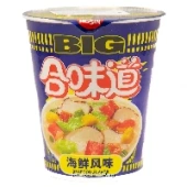 Лапша б/п со вкусом морепродуктов Nissin, Китай, 108 г