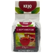 Черный чай байховый крупнолистовой с бергамотом Kejo, 175 г